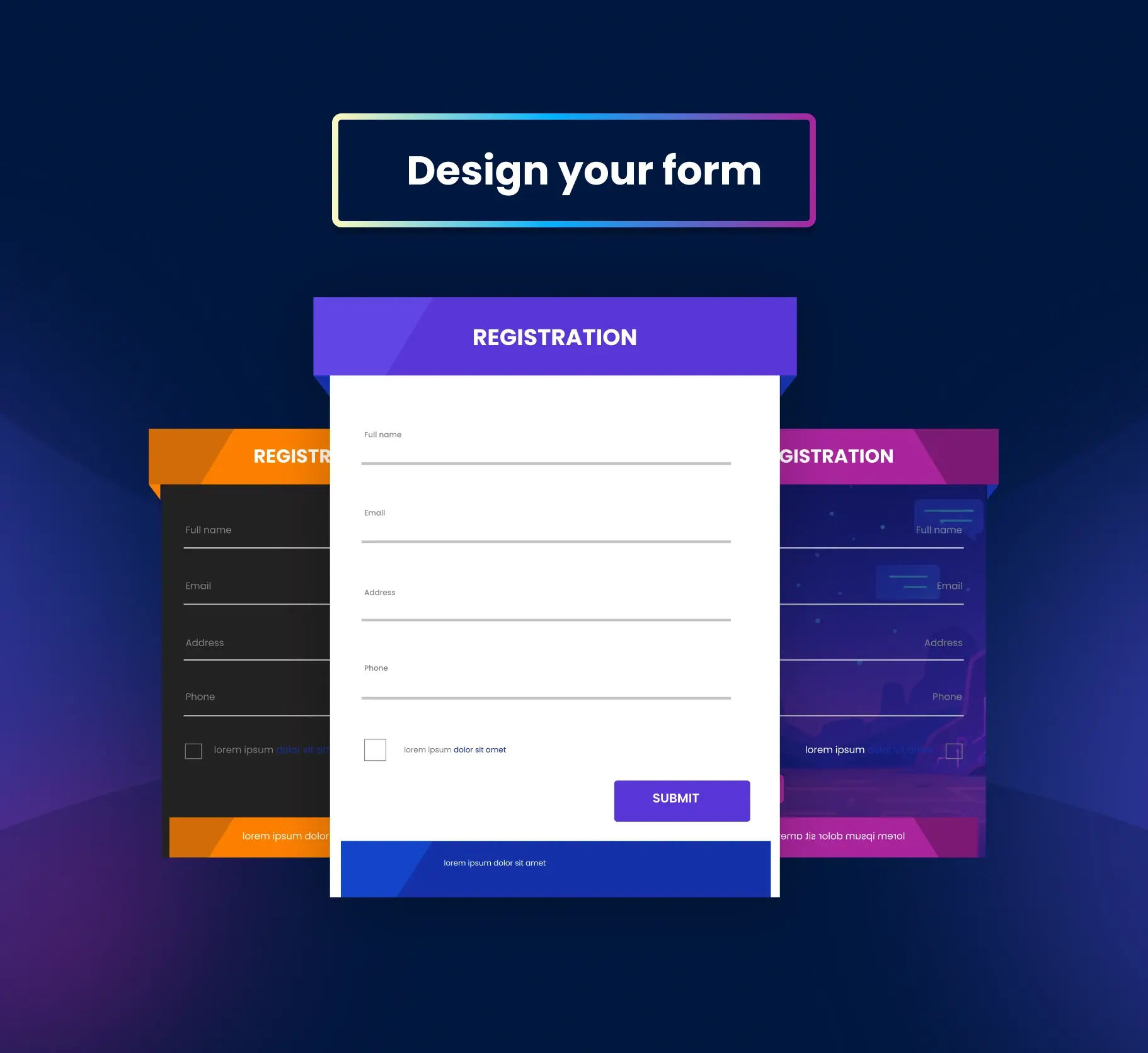 Build Your Form Quickly and Easily—No Technical Skills Required