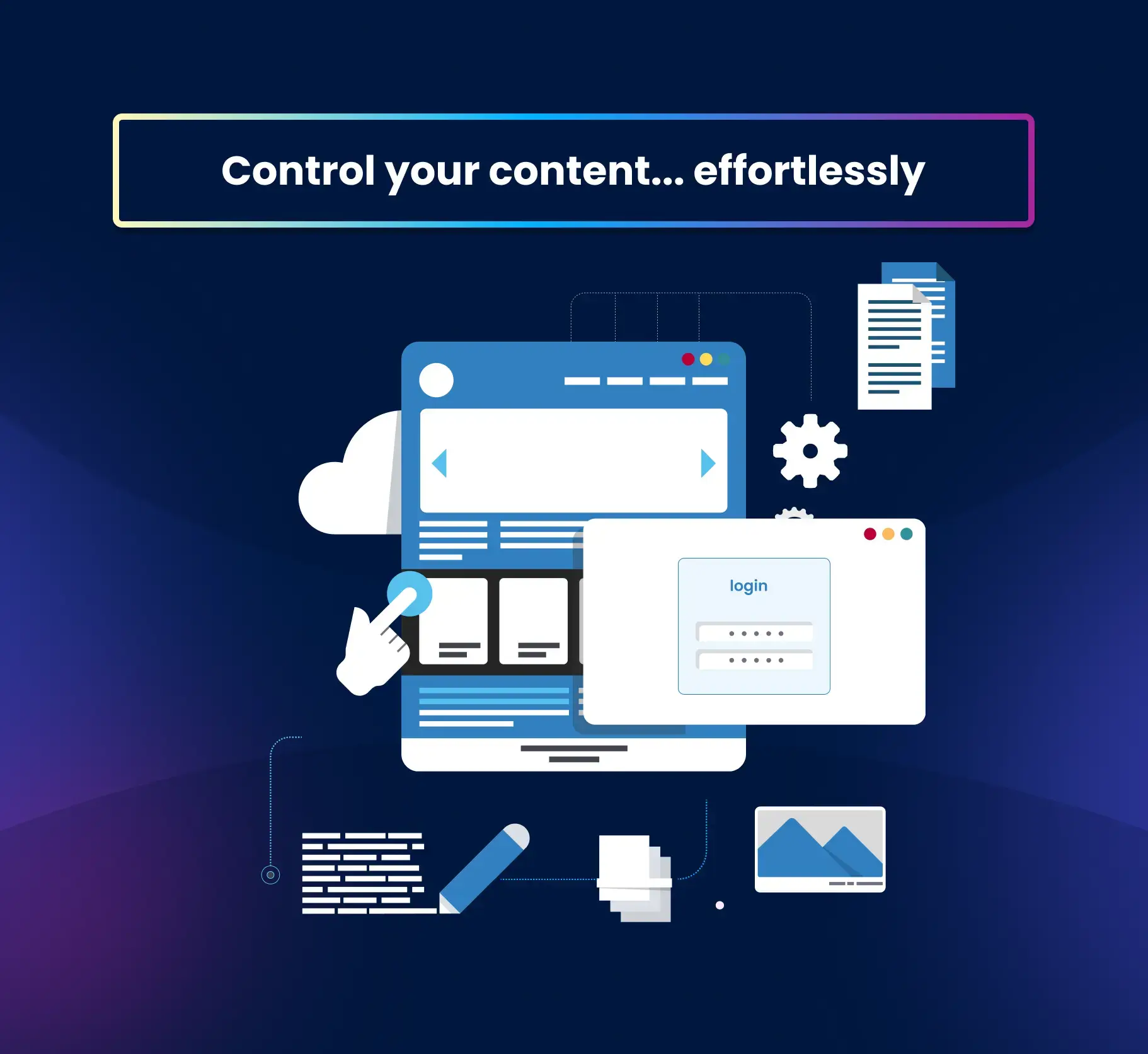 Our CMS platform gives you full control over your content, with a seamless, multilingual experience built on trust and creativity.